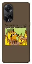 Чехол itsPrint Dog in the fire для Oppo A98