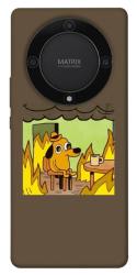 Чехол itsPrint Dog in the fire для Huawei Magic5 Lite