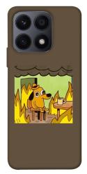 Чехол itsPrint Dog in the fire для Huawei Honor X8a