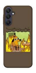 Чехол itsPrint Dog in the fire для Samsung Galaxy A25 5G