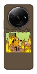 Чехол itsPrint Dog in the fire для Xiaomi Redmi A3