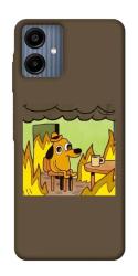 Чехол itsPrint Dog in the fire для Samsung Galaxy A06