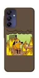 Чехол itsPrint Dog in the fire для Samsung Galaxy A16 5G