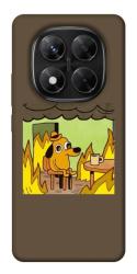 Чехол itsPrint Dog in the fire для Xiaomi Redmi Note 14 Pro 5G