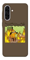 Чехол itsPrint Dog in the fire для Samsung Galaxy A56 5G