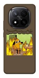 Чехол itsPrint Dog in the fire для Xiaomi Redmi Note 14 Pro+ 5G