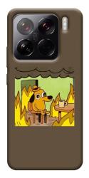 Чехол itsPrint Dog in the fire для Xiaomi 15 Pro