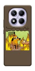 Чехол itsPrint Dog in the fire для Xiaomi Poco X7