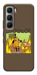 Чехол itsPrint Dog in the fire для Infinix Hot 60i