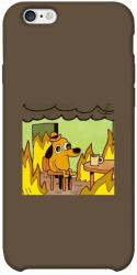 Чехол itsPrint Dog in the fire для Apple iPhone 6/6s plus (5.5")