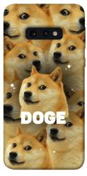 Чехол itsPrint Doge pattern для Samsung Galaxy S10e