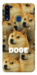 Чехол itsPrint Doge pattern для Samsung Galaxy A20s
