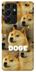 Чехол itsPrint Doge pattern для Samsung Galaxy S21 Ultra