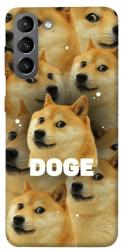 Чехол itsPrint Doge pattern для Samsung Galaxy S21