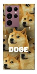 Чехол itsPrint Doge pattern для Samsung Galaxy S22 Ultra