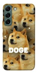 Чехол itsPrint Doge pattern для Samsung Galaxy S22