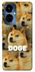 Чехол itsPrint Doge pattern для TECNO Camon 19 (CI6n) / 19 Pro (CI8n)