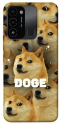 Чехол itsPrint Doge pattern для Tecno Spark Go 2022 (KG5m)