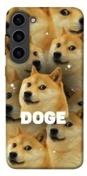 Чехол itsPrint Doge pattern для Samsung Galaxy S23