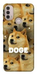 Чехол itsPrint Doge pattern для Motorola Moto E40
