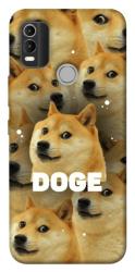 Чехол itsPrint Doge pattern для Nokia C21 Plus