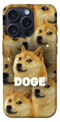 Чехол itsPrint Doge pattern для Apple iPhone 15 Pro (6.1")