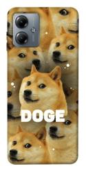 Чехол itsPrint Doge pattern для Motorola Moto G14