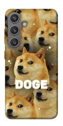 Чехол itsPrint Doge pattern для Samsung Galaxy S24+