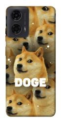 Чехол itsPrint Doge pattern для Motorola Moto G24