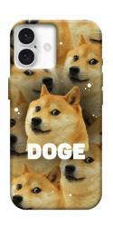 Чехол itsPrint Doge pattern для Apple iPhone 16 Plus (6.7")