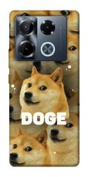 Чехол itsPrint Doge pattern для Infinix Note 40 Pro 4G