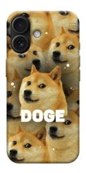 Чехол itsPrint Doge pattern для Apple iPhone 17 (6.3")