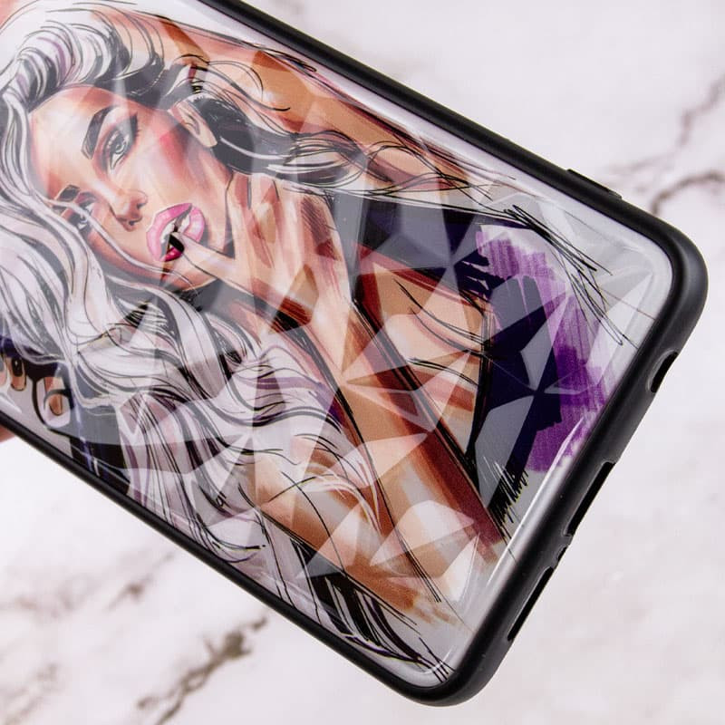 TPU+PC чохол Prisma Ladies для Apple iPhone 12 Pro Max (6.7) з креативним принтом на малюнкі №2