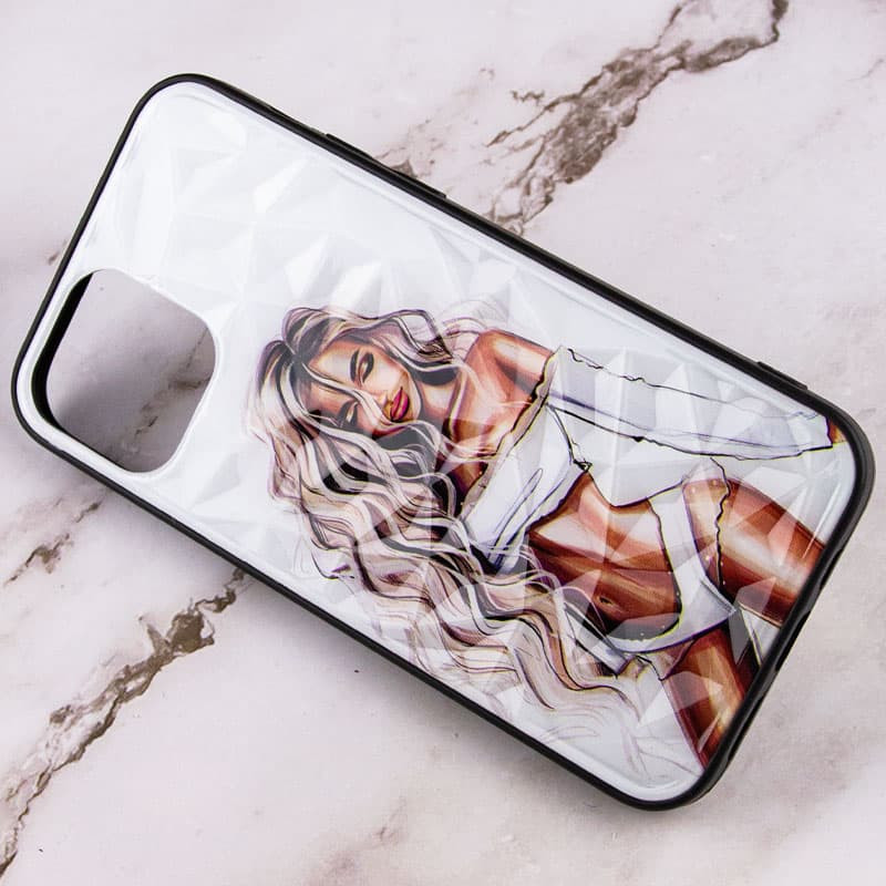 TPU+PC чохол Prisma Ladies для Apple iPhone 12 Pro Max (6.7) з креативним принтом на малюнкі №2