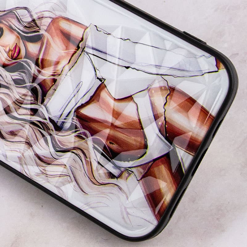 TPU+PC чохол Prisma Ladies для Apple iPhone 12 Pro Max (6.7) з креативним принтом на малюнкі №3