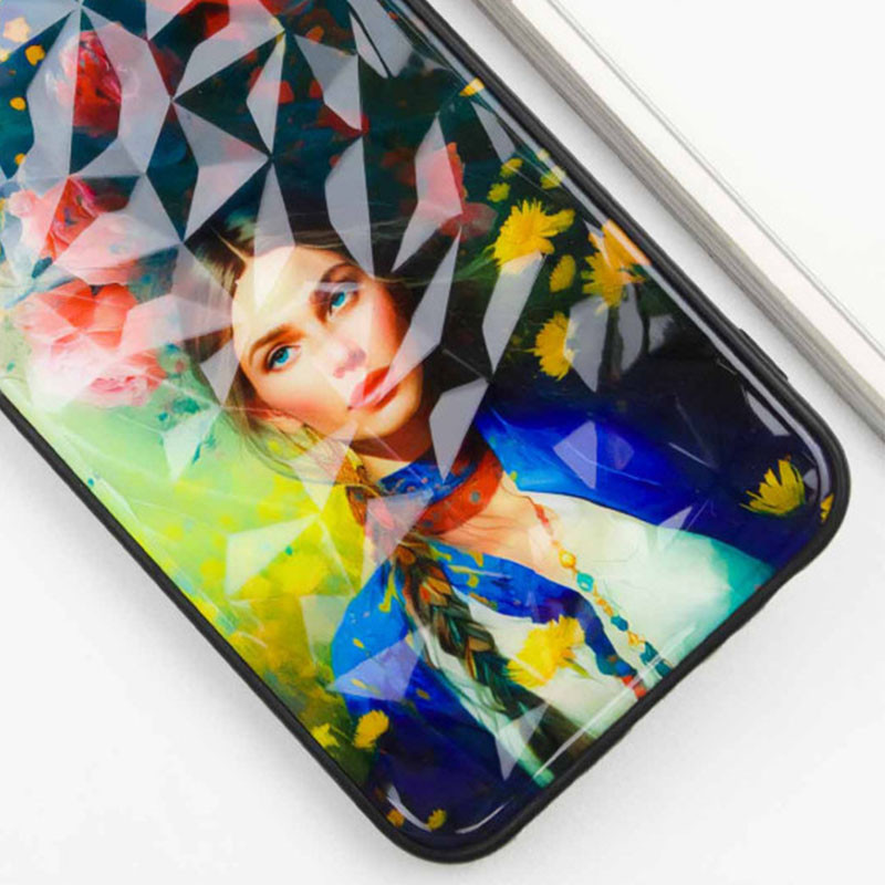 TPU+PC чохол Prisma Ladies для Apple iPhone 12 Pro Max (6.7) з креативним принтом на малюнкі №4