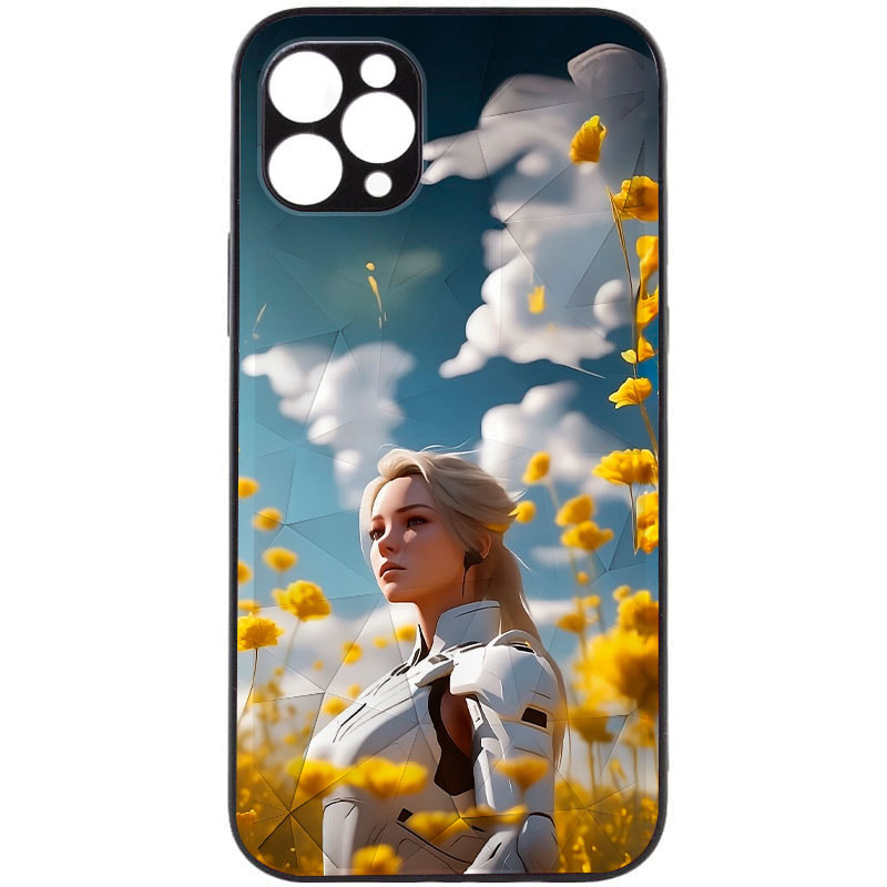 TPU+PC чохол Prisma Ladies для Apple iPhone 12 Pro Max (6.7) з креативним принтом на малюнкі №1