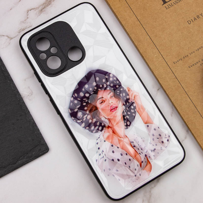 TPU+PC чохол Prisma Ladies для Xiaomi Redmi 12C з креативним принтом на малюнкі №4