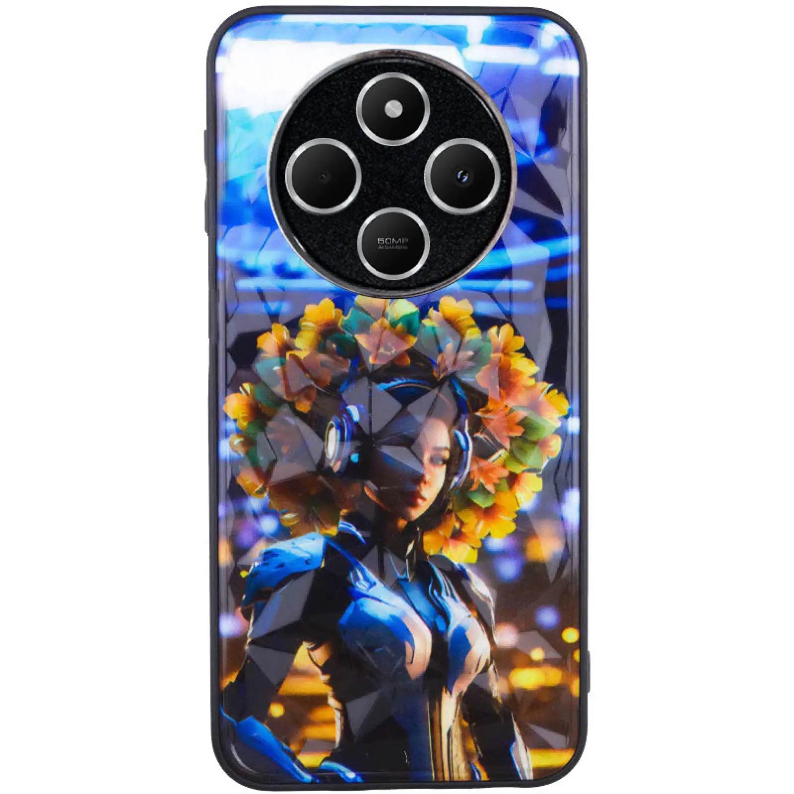 TPU+PC чехол Prisma Ladies для Xiaomi Redmi 14C / Poco C75, Cyberpunk 1, TPU+PC, купить оптом с доставкой