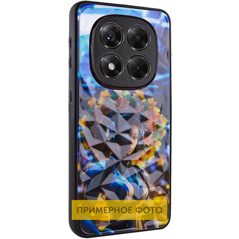 TPU+PC чехол Prisma Ladies для Xiaomi Redmi Note 14 4G (Int. version) с креативным принтом на картинке №1