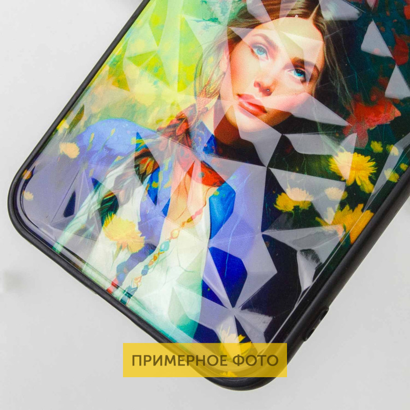 TPU+PC чехол Prisma Ladies для Xiaomi Redmi Note 14 4G (Int. version) с креативным принтом на картинке №3
