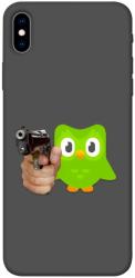 Чехол itsPrint Duolingo meme для Apple iPhone XS Max (6.5")