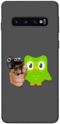 Чохол itsPrint Duolingo meme для Samsung Galaxy S10