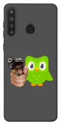 Чехол itsPrint Duolingo meme для Samsung Galaxy A21