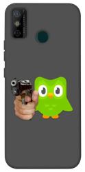 Чехол itsPrint Duolingo meme для TECNO Spark 6 Go