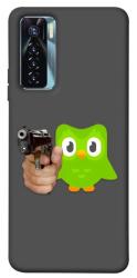 Чехол itsPrint Duolingo meme для TECNO Camon 17 Pro