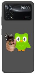 Чехол itsPrint Duolingo meme для Xiaomi Poco X4 Pro 5G