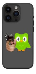 Чехол itsPrint Duolingo meme для Apple iPhone 14 Pro (6.1")