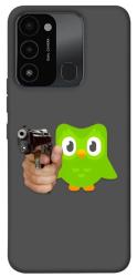 Чехол itsPrint Duolingo meme для Tecno Spark Go 2022 (KG5m)