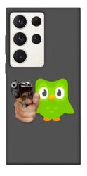 Чехол itsPrint Duolingo meme для Samsung Galaxy S23 Ultra